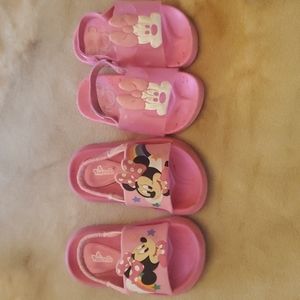 2 pair Minnie sandals